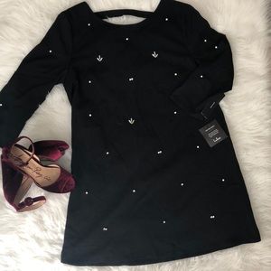 Lulu’s Black flare dress